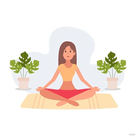 Cartoon Yoga Clipart in Illustrator, SVG, JPG, EPS, PNG - Download | Template.net