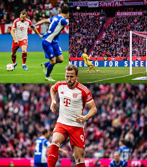 Brilliant Harry Kane Hits A Hat Trick As Bayern Munich Put Eight Past Darmstadt Pm News