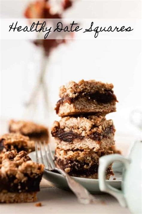 Healthy Date Squares Recipes Farmhouse On Boone