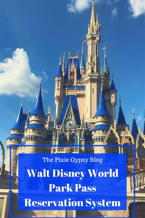 Walt Disney World Park Pass Reservation System Artofit