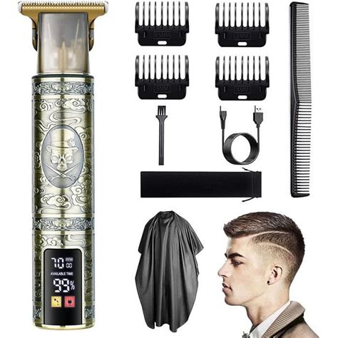 Tondeuse Cheveux Hommes Professionnel Rasoir Electriques Hommes Sans