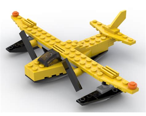 Lego Set 4505 1 B6 Seaplane 2004 Designer Sets Rebrickable Build