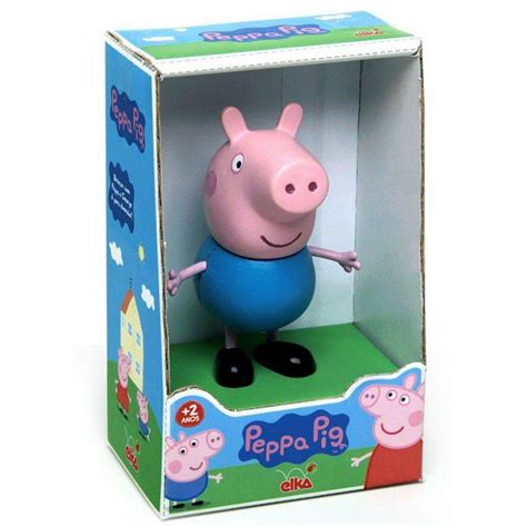 Boneco George Peppa Pig Elka 998ac Noy Brinquedos