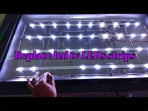 How To Replace Led Strips In Lg Led Tv Lg Inch Led Replacement Lg