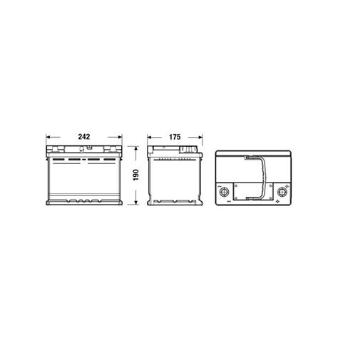 Starterbatterie Volt Ah F R Fahrzeuge Mit Start Stop Funktion