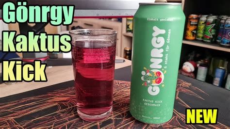 LetsDrink Nr103 Kaktus Kick Gönrgy Energy YouTube