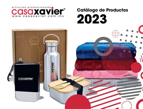 Catálogos Casa Xavier 2024 Casa Xavier Artículos Promocionales en