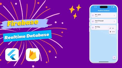 Realtime Database Flutter Flutter Firebase Realtime Database Crud