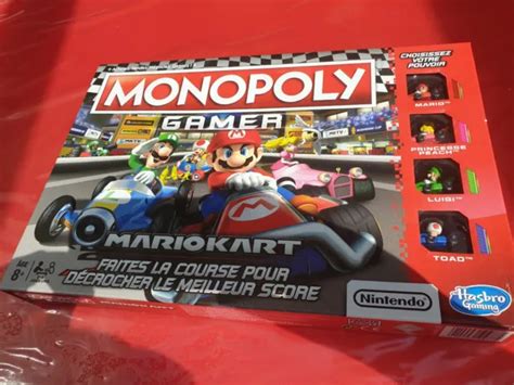 Jeu Monopoly Hasbro Gamer Mario Kart Neuf New Vf Fra Eur