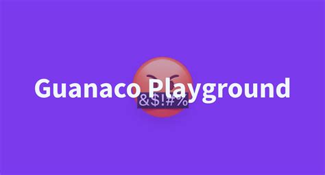 Guanaco Playground A Hugging Face Space By Nymbo