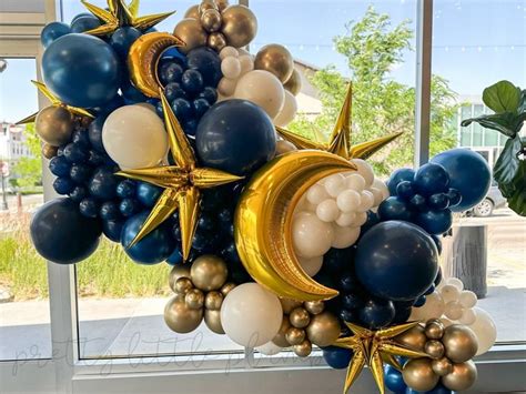 Outer Space Theme Party Decor Space Balloons To The Moon And Back