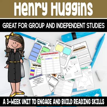 Henry Huggins By Beverly Cleary Novel Study By The Book Reans Tpt