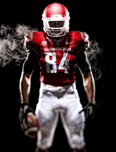 Washington State Cougars Home Uniforms Washington State Cougars