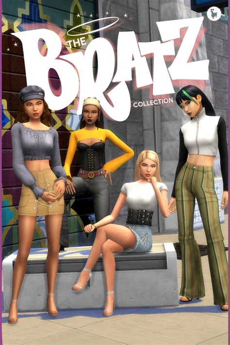 The Bratz Collection Greenllamas Greenllamas Sims 4 Collections Sims 4 Dresses Sims 4