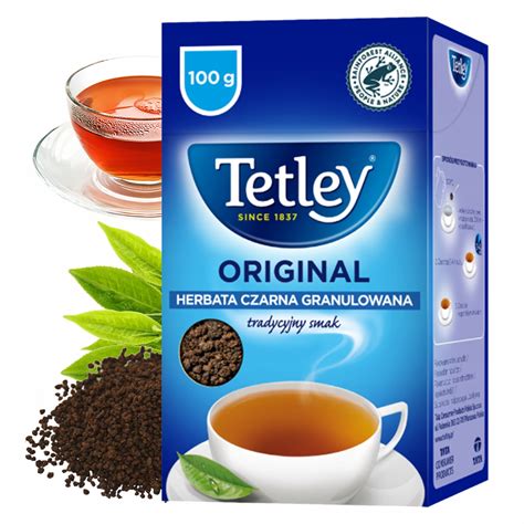 TETLEY GRANULOWANA Herbata Czarna CLASSIC Original TRADYCYJNY SMAK 100