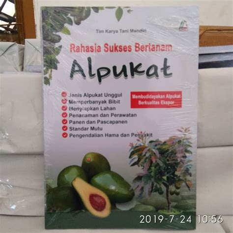 Jual Buku Rahasia Sukses Bertanam Alpukat Shopee Indonesia