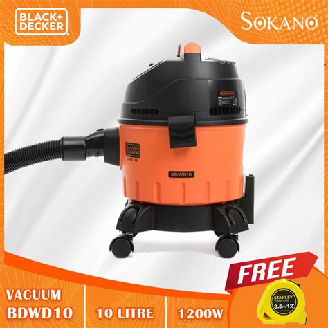 Black Decker Bdwd W L Wet Dry Vacuum Cleaner Blower