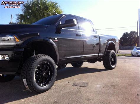 Dodge Ram 1500 Moto Metal MO962 Gloss Black Milled 0 X 0