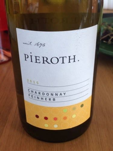 Pieroth Chardonnay Feinherb Vivino