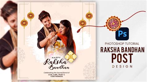 Raksha Bandhan Social Media Post Design Youtube