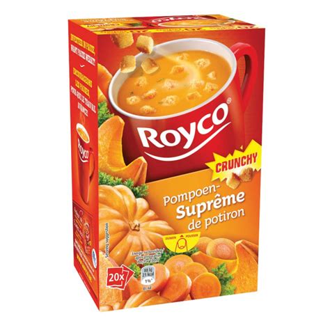 Royco Minute Soup Pompoensupr Me Met Croutons Pak Van Zakjes Kopen