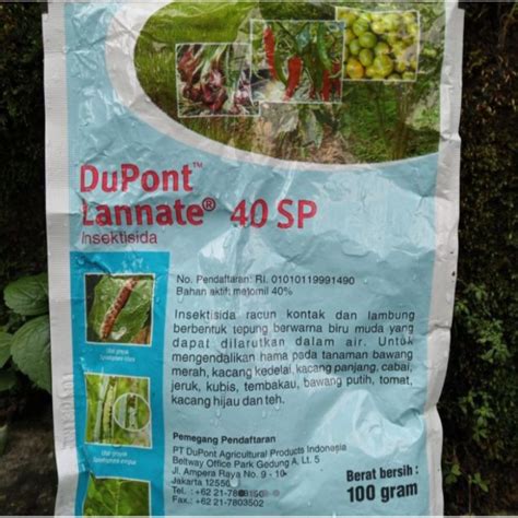 Jual INSEKTISIDA DUPONT LANNATE BIRU 40SP 100GR Shopee Indonesia