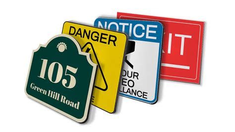 Reflective Aluminum Signs | Customize and Order | Square Signs