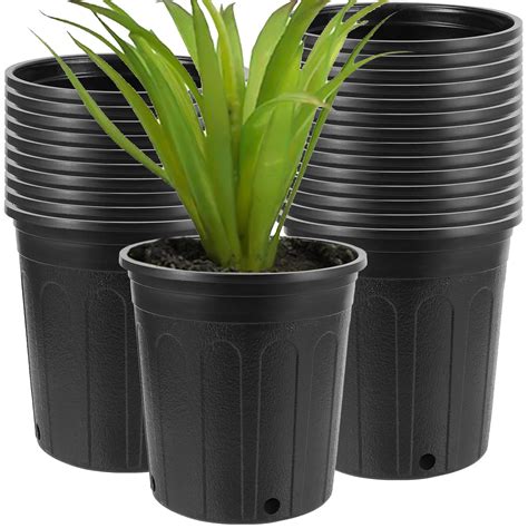 Prolriy Flower Pots Clearance Mini Colourful Round Plastic Plant Flower