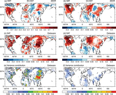 Land Surface Air Temperature Anomalies Associated With The Id Cgt