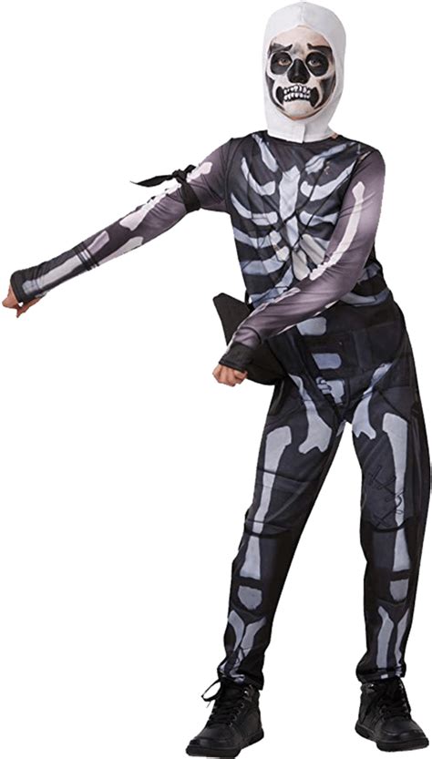 Fortnite Skull Trooper Costume Clipart Large Size Png Image Pikpng