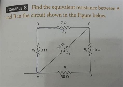 EXAMPLE 8 Find The Equivalent Resistance Between A And B In The Circuit S