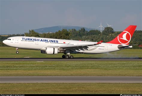 TC JNE Turkish Airlines Airbus A330 203 Photo By Gerhard Zant ID