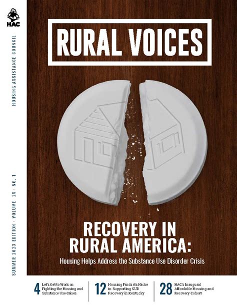 Rural Voices Recovery In Rural America Housing Helps Address The