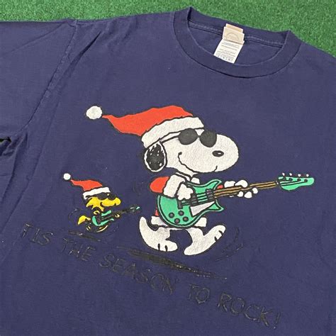 Vintage Peanuts Snoopy And Woodstock Tis The Season To Gem