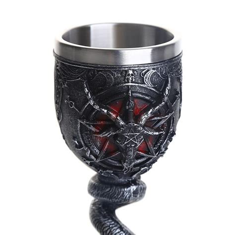 Buy New Horn Beer Mug Steel Resin 3d Tankard Coffee Beer Mug Drinkware Cup Gothic Wicca Creative