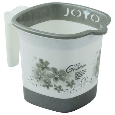 Joyo Better Home Grey Square Plastic Mug L Jiomart