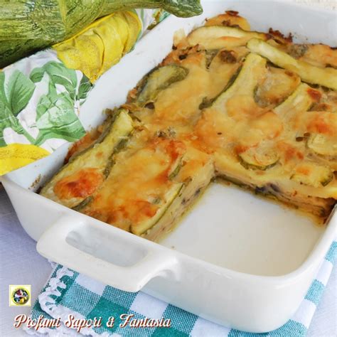 Parmigiana Bianca Di Zucchine Senza Besciamella