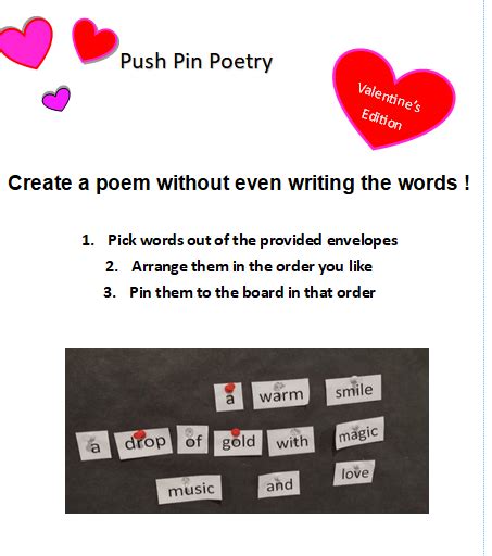 Push Pin Poetry Sligo Community Training Centre