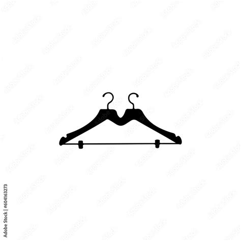 Vector Illustration Of Doodle Clothes Hanger Stock Vector Adobe Stock