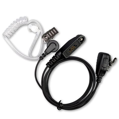 Tait Covert Acoustic Tube Earpiece With Mic And Ptt Tp8xxx Radioswap Two Way Radio And Walkie