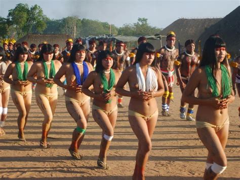 Xingu Tribe Teen Cumception