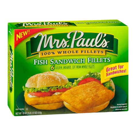 Mrs Paul S Fish Sandwich Fillets Ct Reviews