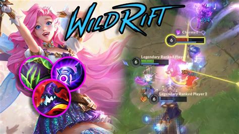 WILD RIFT SERAPHINE LEGENDARY RANK TIPS GAMEPLAY BUILD AND RUNES