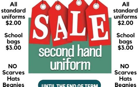 SECOND HAND UNIFORM SALE | Oakleigh South Primary School