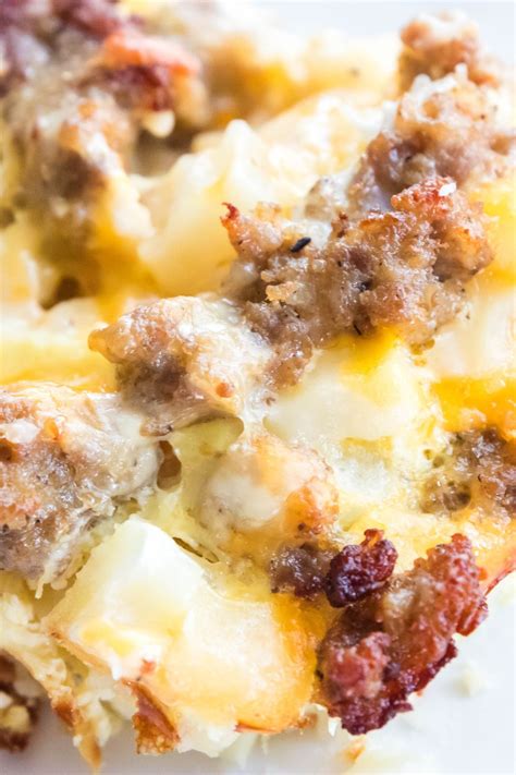 Hashbrown Breakfast Casserole Make Ahead Friendly • Bake Me Some Sugar