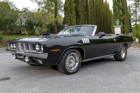 426 Hemipowered 1970 Plymouth Cuda Convertible 5 Speed For Sale On Bat Auctions Closed On