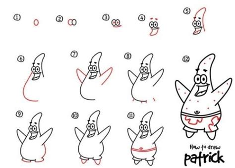 Patrick Doodle Art