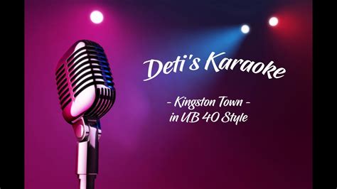 Kingston Town Ub Karaoke Youtube