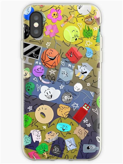 "Battle for BFDI" iPhone Cases & Covers by nininiino | Redbubble