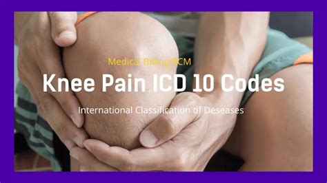 Pain In Knees ICD 10 Code M25 56 2025 Medical Billing RCM